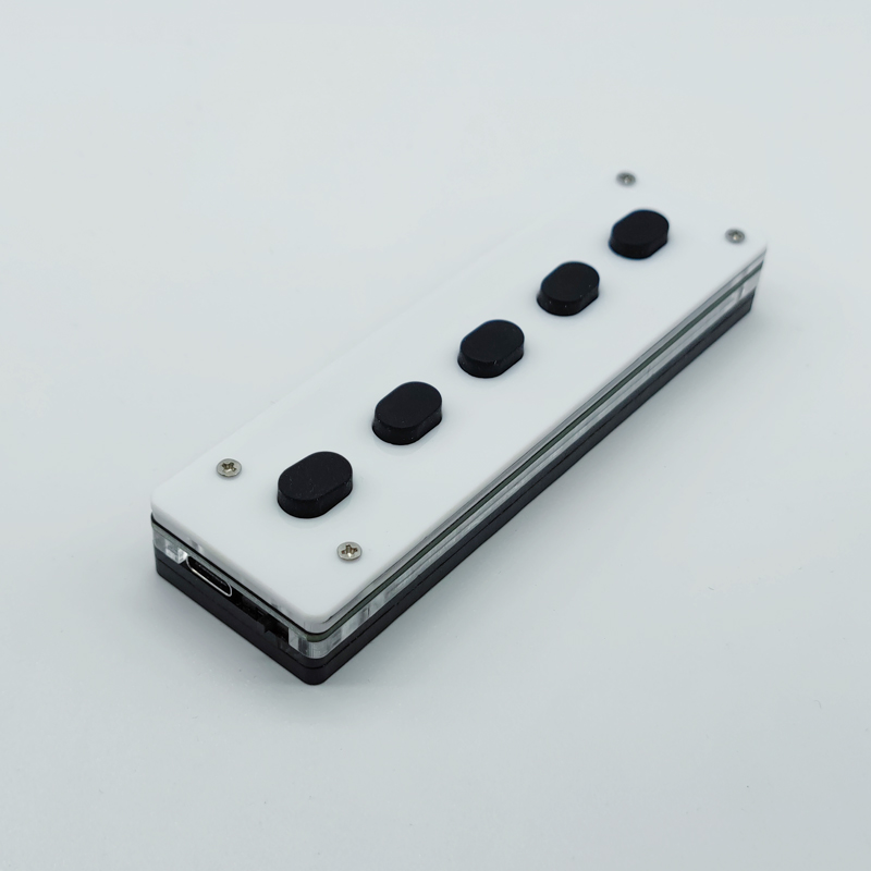 Silent Touch-Sensitive Macropad